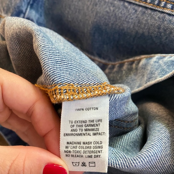 NWT Alex Mill Blue Denim Shift Dress - Picture 6 of 8